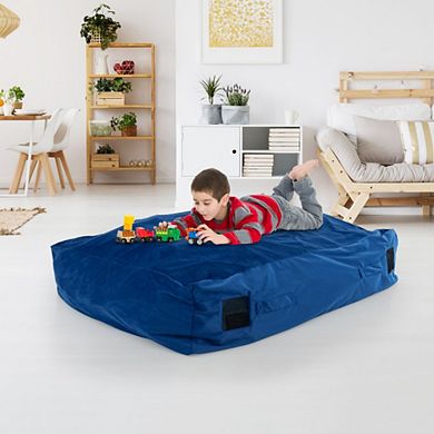 Foam-Filled Sensory Crash Pad with Washable Cover and Anti-Slip Bottom