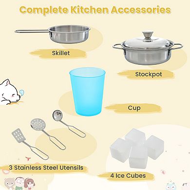 Toddler Pretend Play Kitchen for Boys and Girls Ages 3 to 6