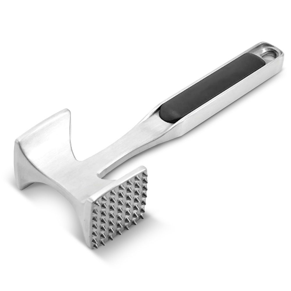 Cheer Collection Multi Sided Meat Tenderizer Mallet for Pounding Chicken Beef Pork and More