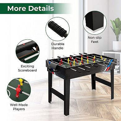 4 in 1 Multi Game Table with Pool and Billiards