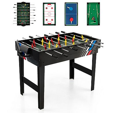 4 in 1 Multi Game Table with Pool and Billiards