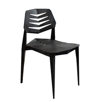Sunnydaze Matisse Polypropylene Outdoor Dining Chair