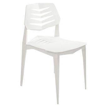 Sunnydaze Matisse Polypropylene Outdoor Dining Chair