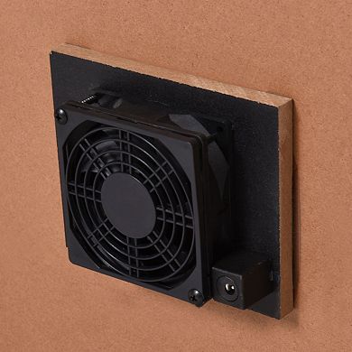 42-Inch Air-Powered Hockey Table with Electronic Scoring and 2 Pushers