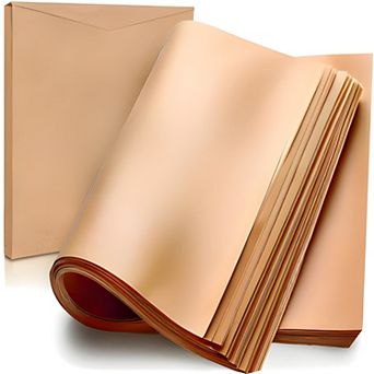 Precut Unbleached Parchment Sheets, 120-Pack Non-Stick 12x16 Baking Liners