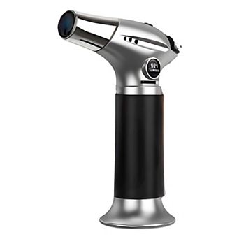 Creme Brulee Torch Refillable Butane Blow Torch with Adjustable Flame and Safety Lock