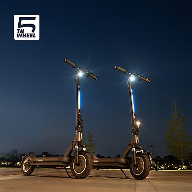 5TH WHEEL V40PRO Electric Scooter - 800W Peak, Dual Suspension, Ambient Lighting System, Turn Signal