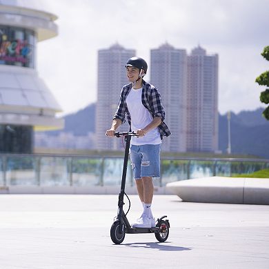 5TH WHEEL V30PRO Electric Scooter - 700W Peak, Rear Suspension, 10" Solid Tires, Turn Signals