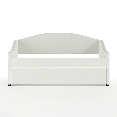 Martha Stewart Daybed with Rear Siderail and Pull-Out Trundle