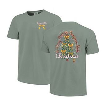 Women's Light Green Arizona State Sun Devils Christmas Tree Comfort Colors T-Shirt