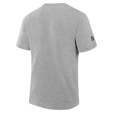 Men's Fanatics Gray Seattle Kraken Authentic Pro Primary T-Shirt