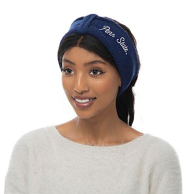 ZooZatz Penn State Nittany Lions Knit Bow Headband & Mittens Bundle