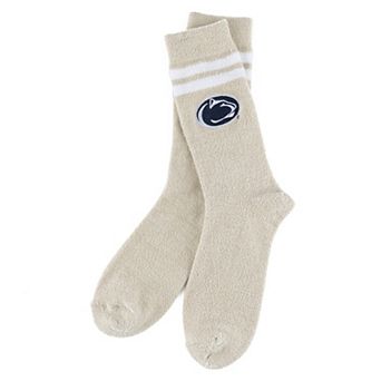 Women's ZooZatz Cream Penn State Nittany Lions Victory Plush Socks
