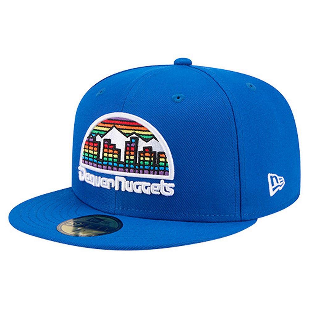 Men's New Era Royal Denver Nuggets Core Logo 59FIFTY Fitted Hat