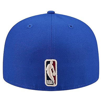 Men's New Era Royal Los Angeles Lakers Core Logo 59FIFTY Fitted Hat