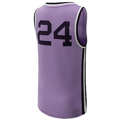Youth Nike #24 Lavender Kansas State Wildcats Replica Basketball Jersey