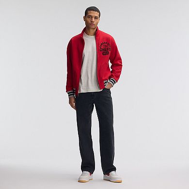 Fanatics Red Kansas City Chiefs IconicFleece Full-Zip Jacket