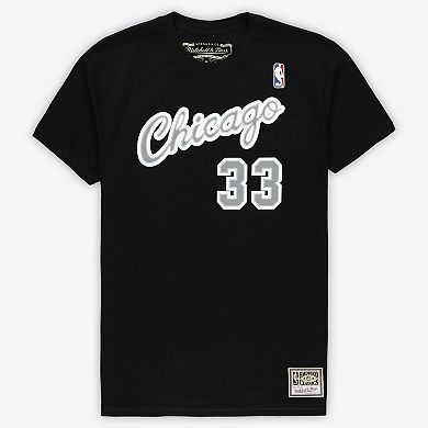 T-shirt Mitchell & Ness Chicago Bulls Scottie Pippen - Noir Taille XL