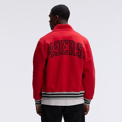 Fanatics Scarlet San Francisco 49ers IconicFleece Full-Zip Jacket
