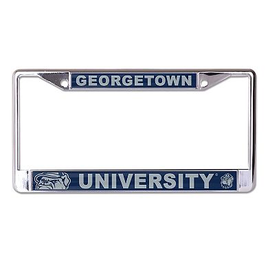 WinCraft Georgetown Hoyas Laser Cut Metal License Plate Frame