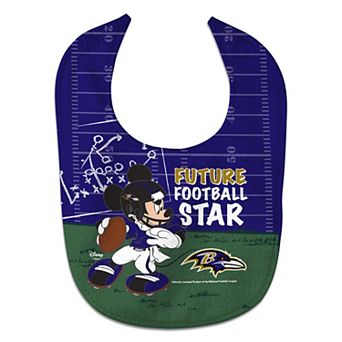 Newborn & Infant WinCraft Baltimore Ravens Disney All-Pro Baby Bib