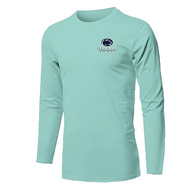 Youth Light Green Penn State Nittany Lions Merry Christmas Tree Long Sleeve T-Shirt