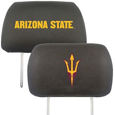 Logo Brands Arizona State Sun Devils Car Head Rest Cover