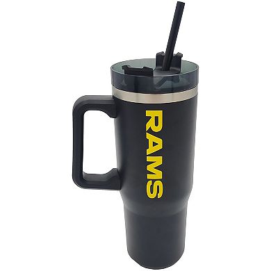 Pegasus Los Angeles Rams 60" x 70" Logo Blanket and 30oz Stainless Steel Tumbler Combo