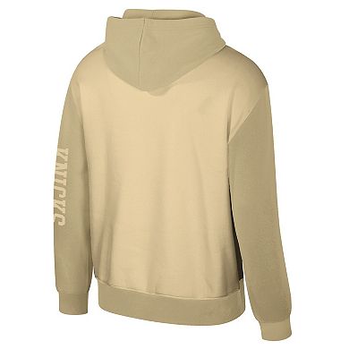 Unisex Stadium Essentials Cream New York Knicks Rafters Burst Hoodie