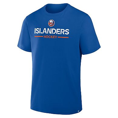 Men's Fanatics Royal New York Islanders Authentic Pro Primary T-Shirt