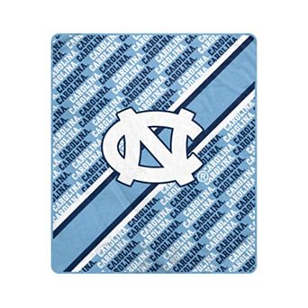 Pegasus North Carolina Tar Heels 60" x 70" Diagonal Lined Wordmark Ultra Soft Blanket