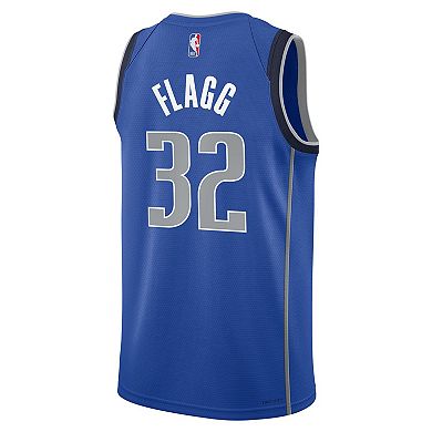 Youth Nike Cooper Flagg Blue Dallas Mavericks Swingman Jersey - Icon Edition