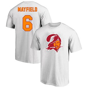 Men's Fanatics Baker Mayfield White Tampa Bay Buccaneers Big & Tall Name & Number T-Shirt