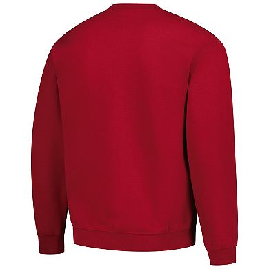 Men's Crimson Indiana Hoosiers Holiday Fleece Sweatshirt