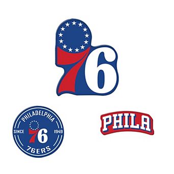 WinCraft Philadelphia 76ers 3-Pack Premium Fridge Magnet Set