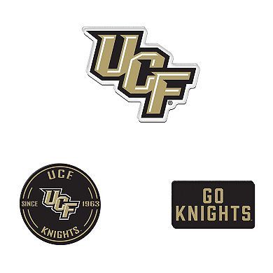 WinCraft UCF Knights 3-Pack Premium Fridge Magnet Set