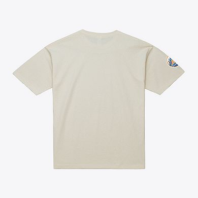 Men's Mitchell & Ness Mike Piazza Cream New York Mets Cooperstown Collection Throwback Name & Number T-Shirt