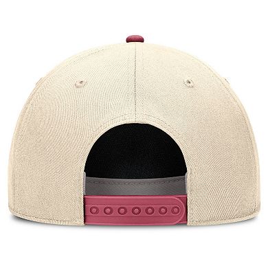 Men's Nike Natural/Pink Florida State Seminoles Academic Rise Dri-FIT Adjustable Hat