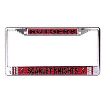 WinCraft Rutgers Scarlet Knights Laser Cut Metal License Plate Frame