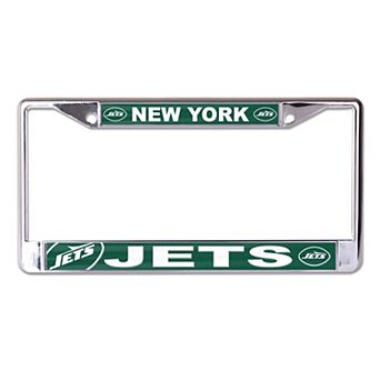 WinCraft New York Jets Laser Cut Metal License Plate Frame