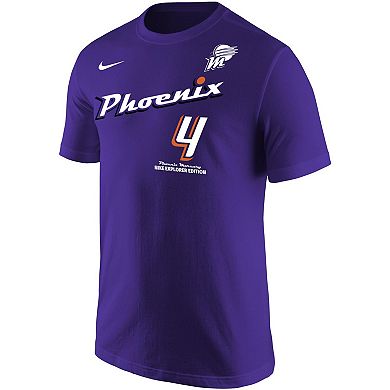 Men's Nike Skylar Diggins-Smith Purple Phoenix Mercury Explorer Edition Name & Number T-Shirt