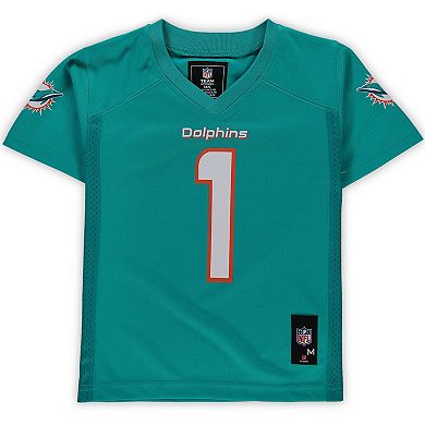 Preschool Tua Tagovailoa Aqua Miami Dolphins Replica Player Jersey
