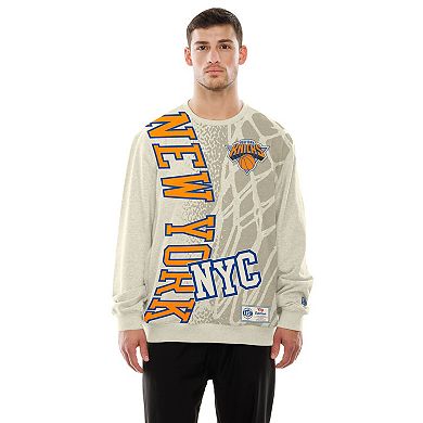 Men's New Era Tan New York Knicks 2025/26 City Edition Sweatshirt