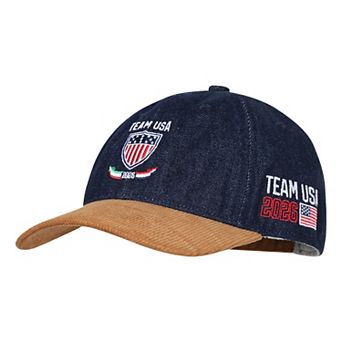 Men's Outerstuff Navy Team USA Milano Cortina 2026 Winter Olympics Adjustable Hat