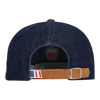 Men's Outerstuff Navy Team USA Milano Cortina 2026 Winter Olympics Adjustable Hat