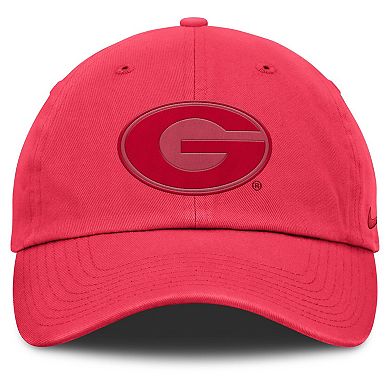 Men's Nike Red Georgia Bulldogs Club Campus Adjustable Hat