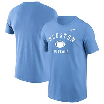 Men's Nike Valor Blue Houston Cougars Football Blue Out Dri-FIT T-Shirt