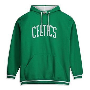 Men's Mitchell & Ness Kelly Green Boston Celtics Hardwood Classics Big & Tall Hoodie