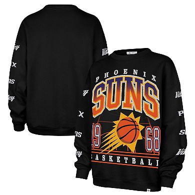 Women's '47 Black Phoenix Suns 2025/26 City Edition Go Big Oversized Sweatshirt