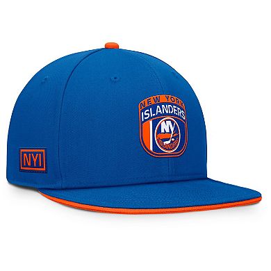 Men's Fanatics Royal New York Islanders Authentic Pro Draft Snapback Hat